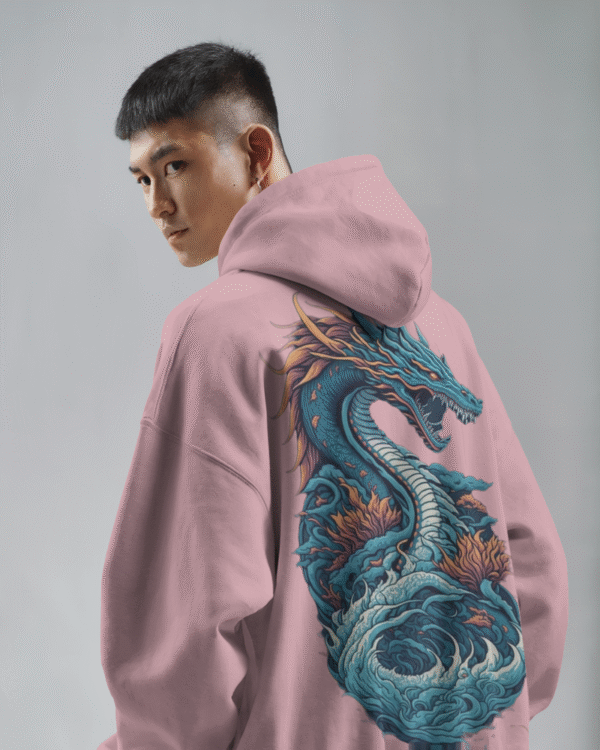 Ancient Dragon Roar:[Unisex]Oversized Hoodie