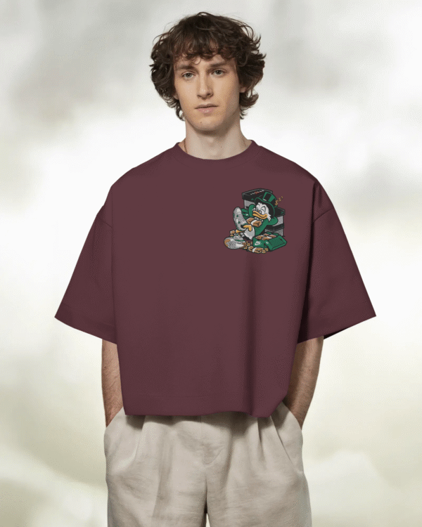 Rich Scrooge McDuck--Over-Size Classic Tee (Men)