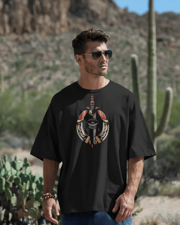 Sword-Eye–Over-Size Classic Tee (Men)