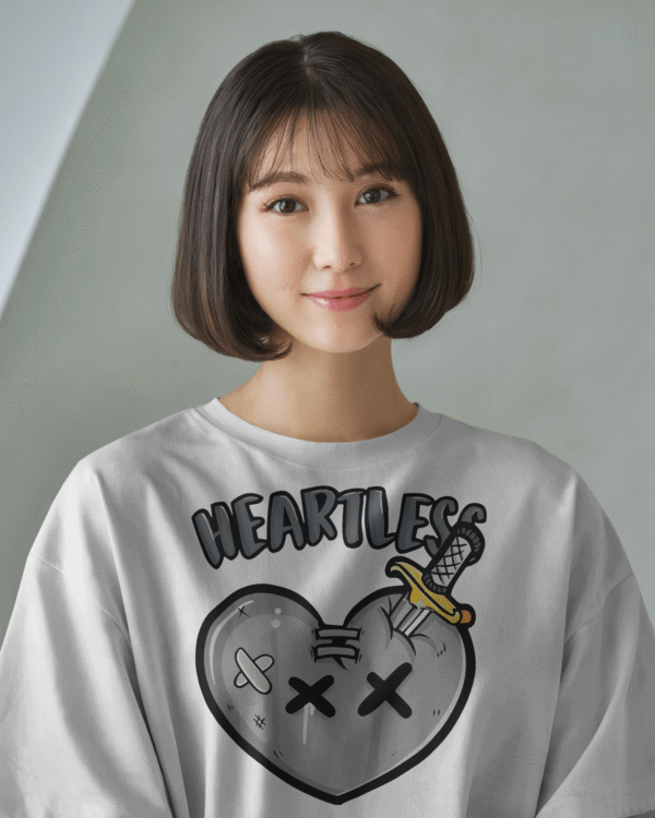 Heart-Less–Over-Size Classic Tee (Women)