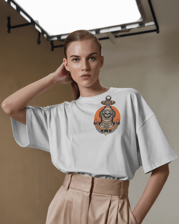 Death-diving–Over-Size Classic Tee (Women)